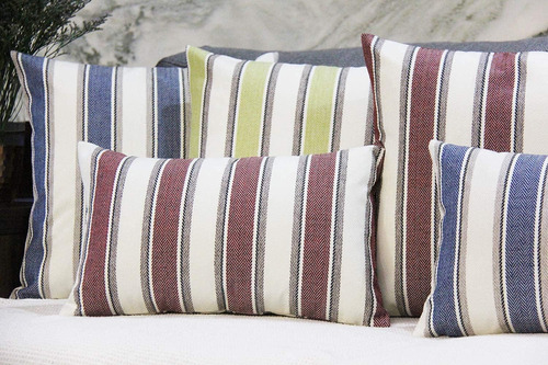 Jojusis Stripe Show Pillow Covers Cubas De Almohadas De Casa