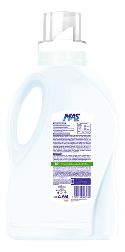 Detergente Líquido Mas Color 4.65lt