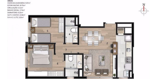 Imagem 2 de 6 de Apartamento - Higienopolis - Ref: 237037 - V-237037