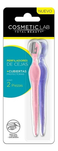 4 Pza Perfiladores Para Cejas Cosmetic Lab Total Beauty Mode