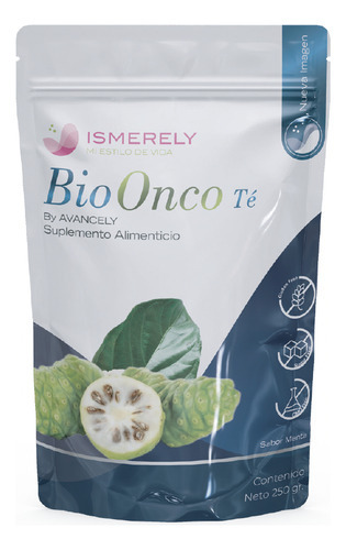 Ismerely Bio Onco Té En Polvo 250 Gr Sabor Menta