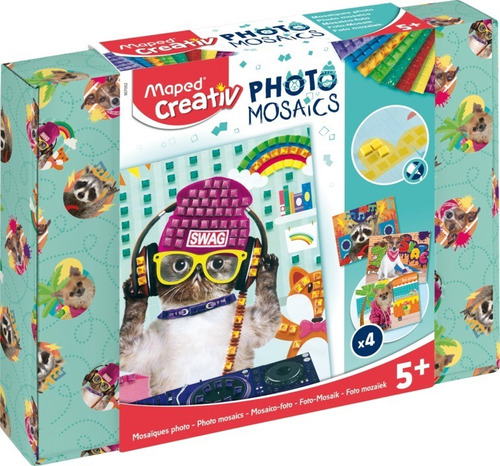 Kit Maped Creativ Mosaicos Animales Cool