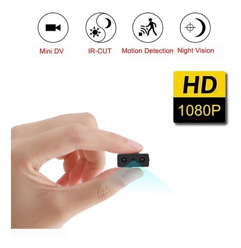 Imagem 3 de 10 de Mini Câmera Micro Secreta Multi Funções 1080p Frete Grátis