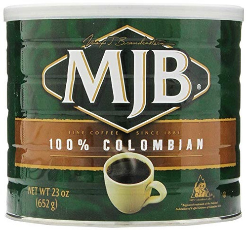 Mjb Café, 100% De Piso De Colombia, 23 Onza