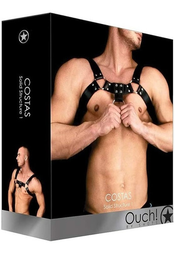 Arnes Masculino De Pecho Hombre Fetish Boundage Cinturon 