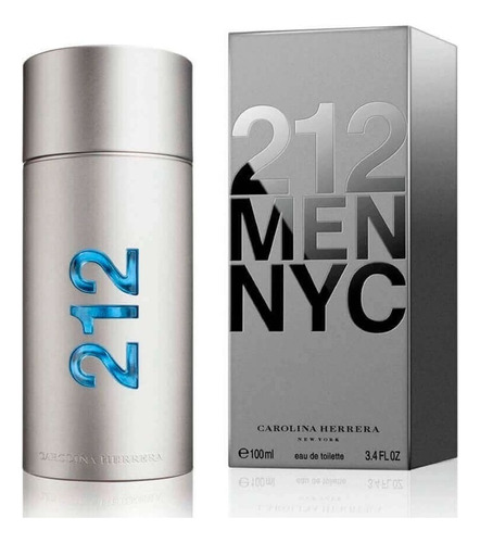 Carolina Herrera 212 Men Nyc 100 Ml. Edt - mL a $48