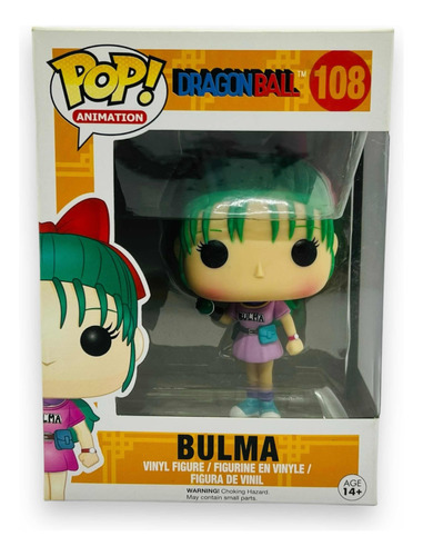 Bulma Dragon Ball Funko Pop 108