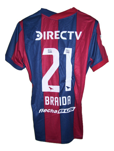 San Lorenzo Nike Titular 2022 Sponsor Brubank #21 Braida (Usado)