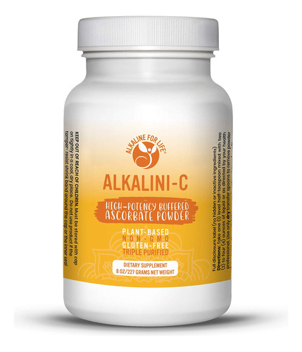 Alkalini-c | Sabrosa Vitamina C A Base De Plantas | Sin Ogm 