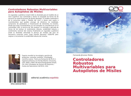 Libro: Controladores Robustos Multivariables Para Autopiloto