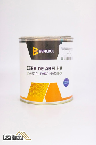 Cera De Abelha Para Madeira Incolor