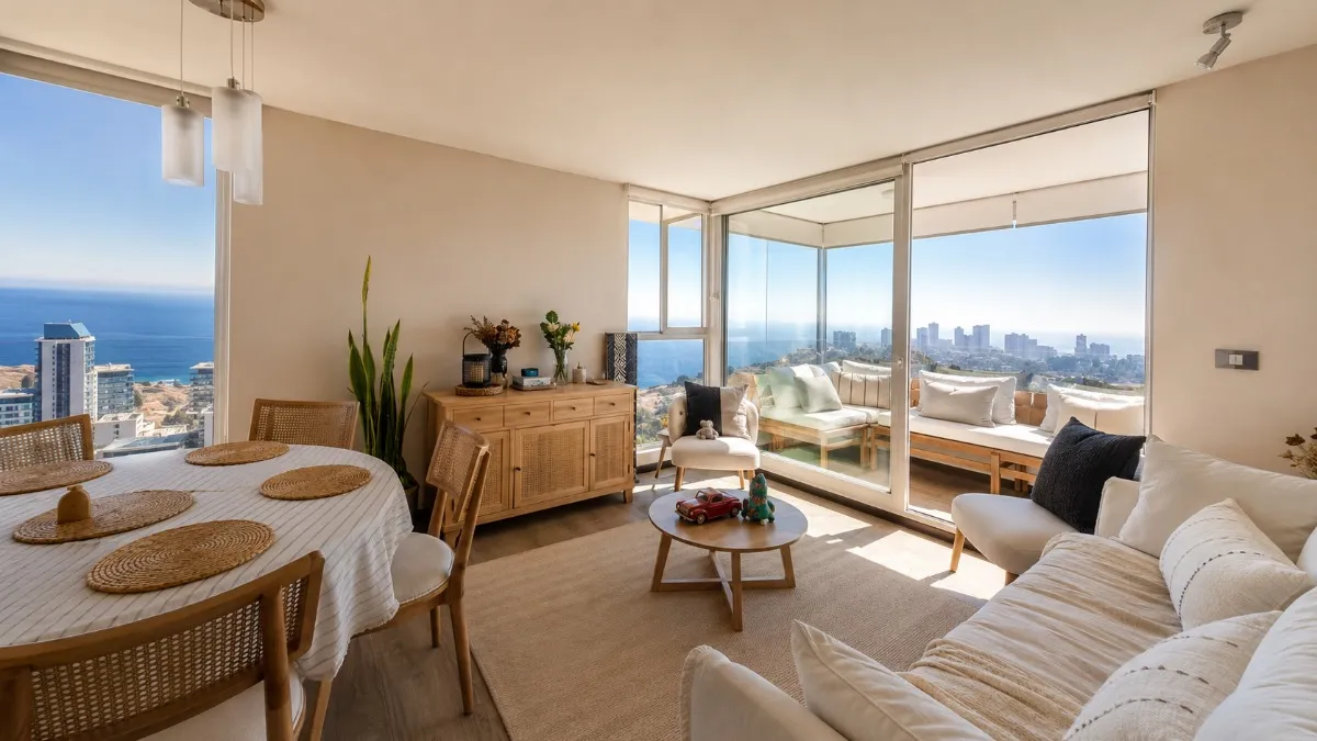 Imagen 1 de 28 de Arriendo O Venta 3d Vista Al Mar | Bosque De Montemar