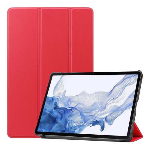 Para: Galaxy Tab S8 | Funda Cuero Con Soporte