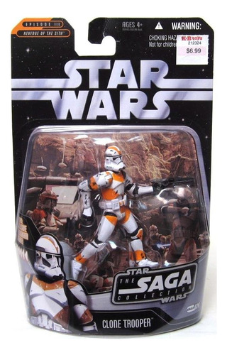 Star Wars La Figura Básica De La Saga Clone Trooper