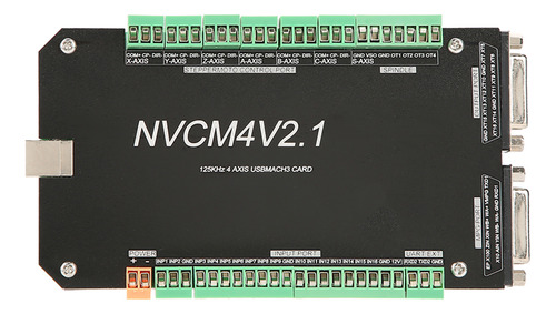 Tarjeta De Movimiento Mach3, Controlador Cnc Nvcm De 6 Ejes,