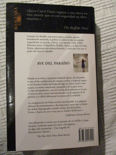 Imagen 2 de 5 de Joyce Carol Oates - Ave Del Paraíso