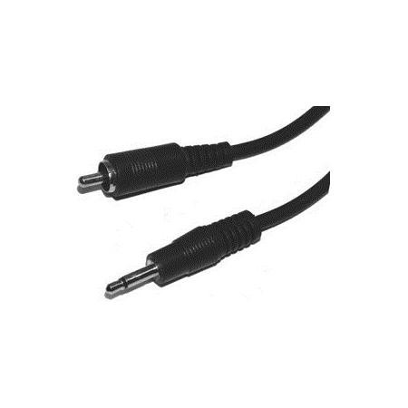 Cable Plug 3,5 Mono / Rca Con Cable De 2 Metros