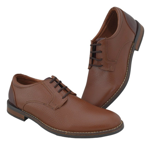 Zapato Hombre Vestir Christian Gallery 3555 Cafe Miel