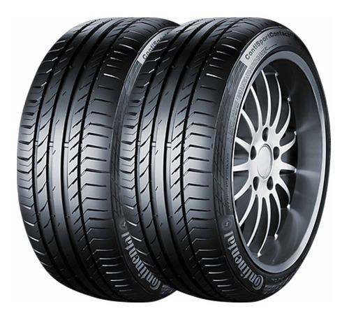 Kit X2 225/40 R19 Continental Sport Contact 5 Runflat - Fs6