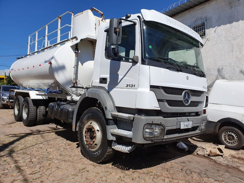 Mercedes-benz Axor 3131 6x4 Ano 2014 Tanque Pipa Traçado