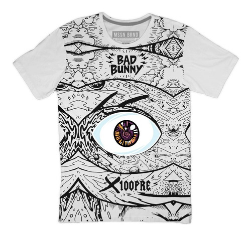 Playera Bad Bunny X100pre Mission Brand