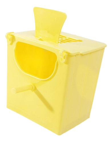 Caja De Reproducción De Aves Amarillo