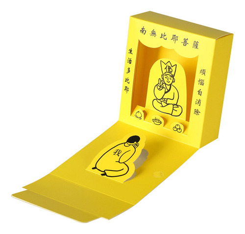 Mini Caja De Adoración A Buda Portátil Para Familiares,