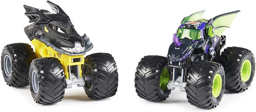 Monster Jam 1:64 2 Pack- Bakugan Dragonoid Vs. Batman