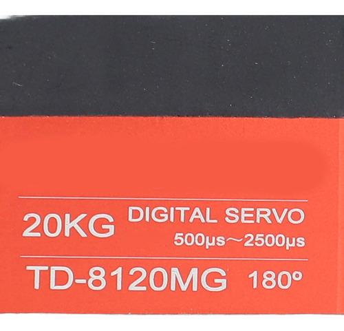 Brazo De Metal Rc Servo Td 8120mg Digital De Gran Torsión De