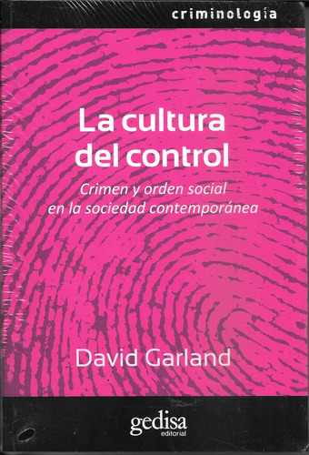 Garland - La Cultura Del Control