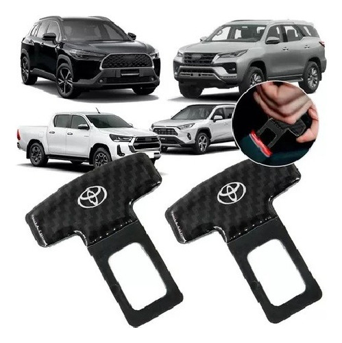 Simulador Cinto Seguridad Hebilla Anti Sonido Toyota