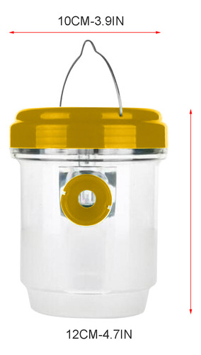 Trampa Solar Para Abejas Y Avispas Con Atrapador De Insectos