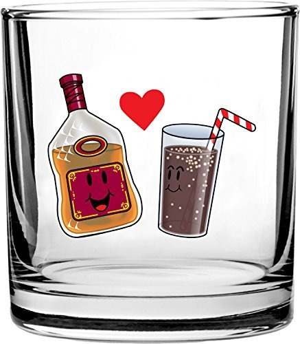 Rum And Cola Love Destined To Be Cute Humor - 3d Color Print