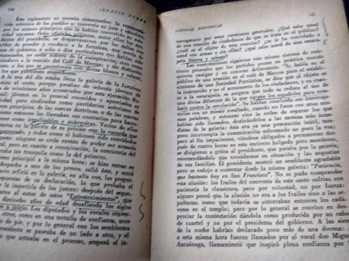 Noticias Históricas. Ignacio Núñez 2 Tomos 1952/apr 450 Pág. (Usado)
