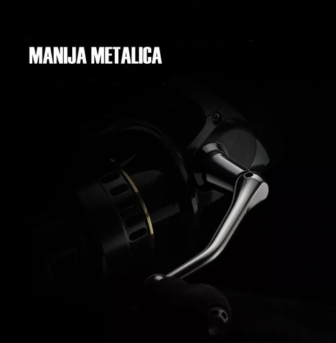 Reel Frontal Amberjack 5000 12 Rulemanes Pesca Rio Variada freno 10kg