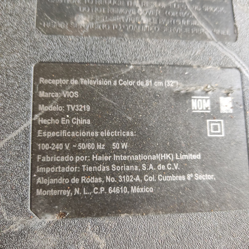 Pantalla Vios Tv3219 Se Vende Por Partes. (Usado)