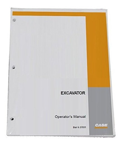 Funda Cx36b Tier 4 Excavadora Propietario Operador Manual 