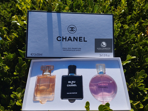 Set Chanel X 3 Perfumes Unisex Edicion Limitada