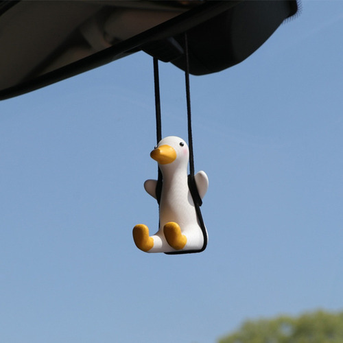 Colgante De Columpio De Pato Pequeño Con Cuerda Colgante