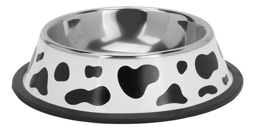 Cuenco Redondo Para Mascotas De Acero Inoxidable De 15 Cm De