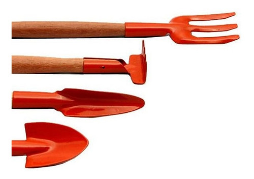 Kit Juego De 4 Herramientas Mantenimiento Bonsai Jardinería