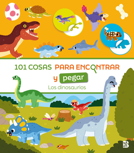 101 Cosas Para Encontrar Y Pegar-los Dinosaurios 2025 Ballon