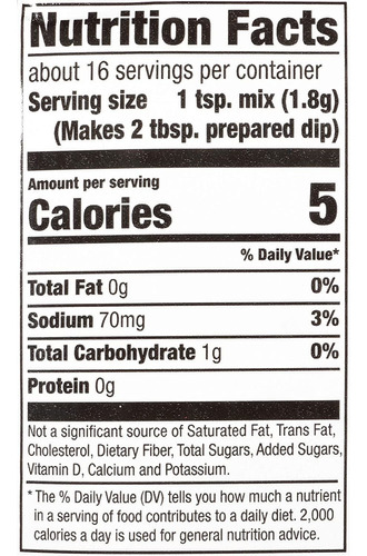 Mezcla De Condimentos Mccormick Guacamole, 1 Oz (paquete De