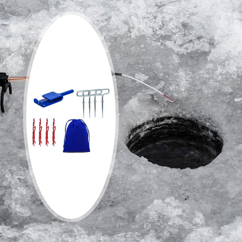 Herramienta De Anclaje Para Pesca En Hielo Con 4 Estacas