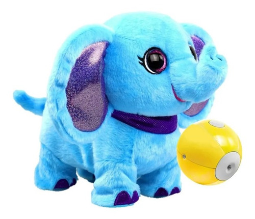 Imagen 1 de 8 de Peluche Interactivo Party Pets Wanda La Elefanta