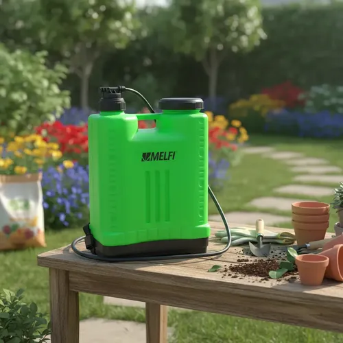 Pulverizador Costal Melfi Manual 20 Litros Verde Compressão
