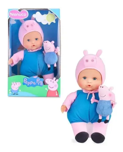 Nenuco Disfraz Peppa Pig Con Vestido Azul Cuotas sin inter s