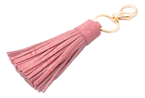 Zoonai Mujeres Cuero Tassel Keychain Coche B07gzw7mbt_060424