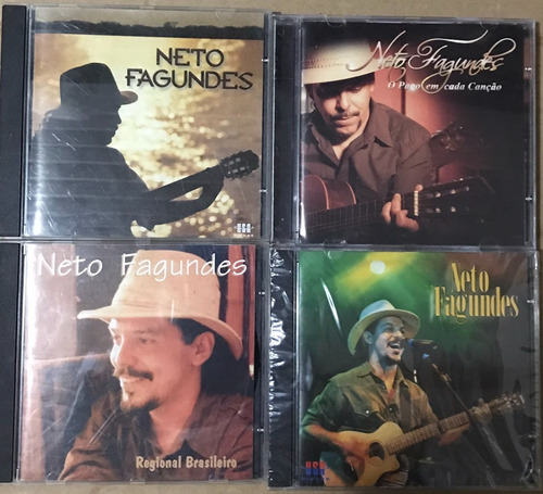 Cd - Neto Fagundes - 04 Cds