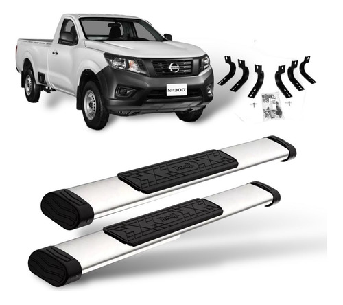 Estribos Bronx Nissan Frontier 2023 4 Cil Cabina Sencilla